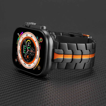 Robin - Titanium Elite Horlogeband voor Apple Watch