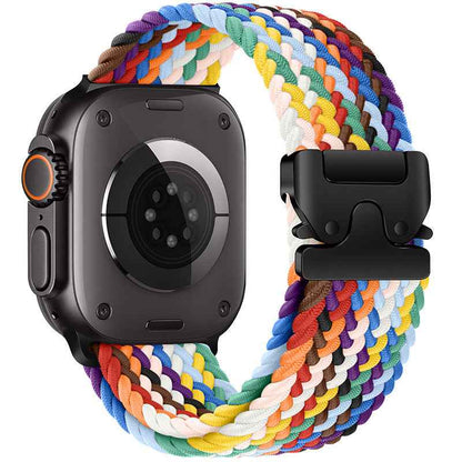 Merel - Gevlochten Nylon Parachutegesp Band