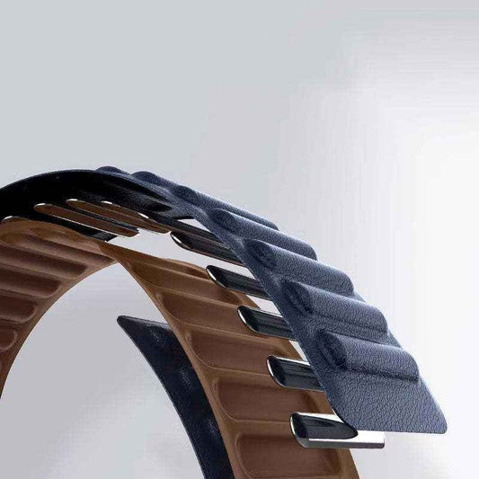 Olivier - Premium Magnetische Leren Schakelband