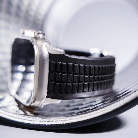 Raymond - GR Modern Band Upgraded FKM Rubber Band voor Apple Watch