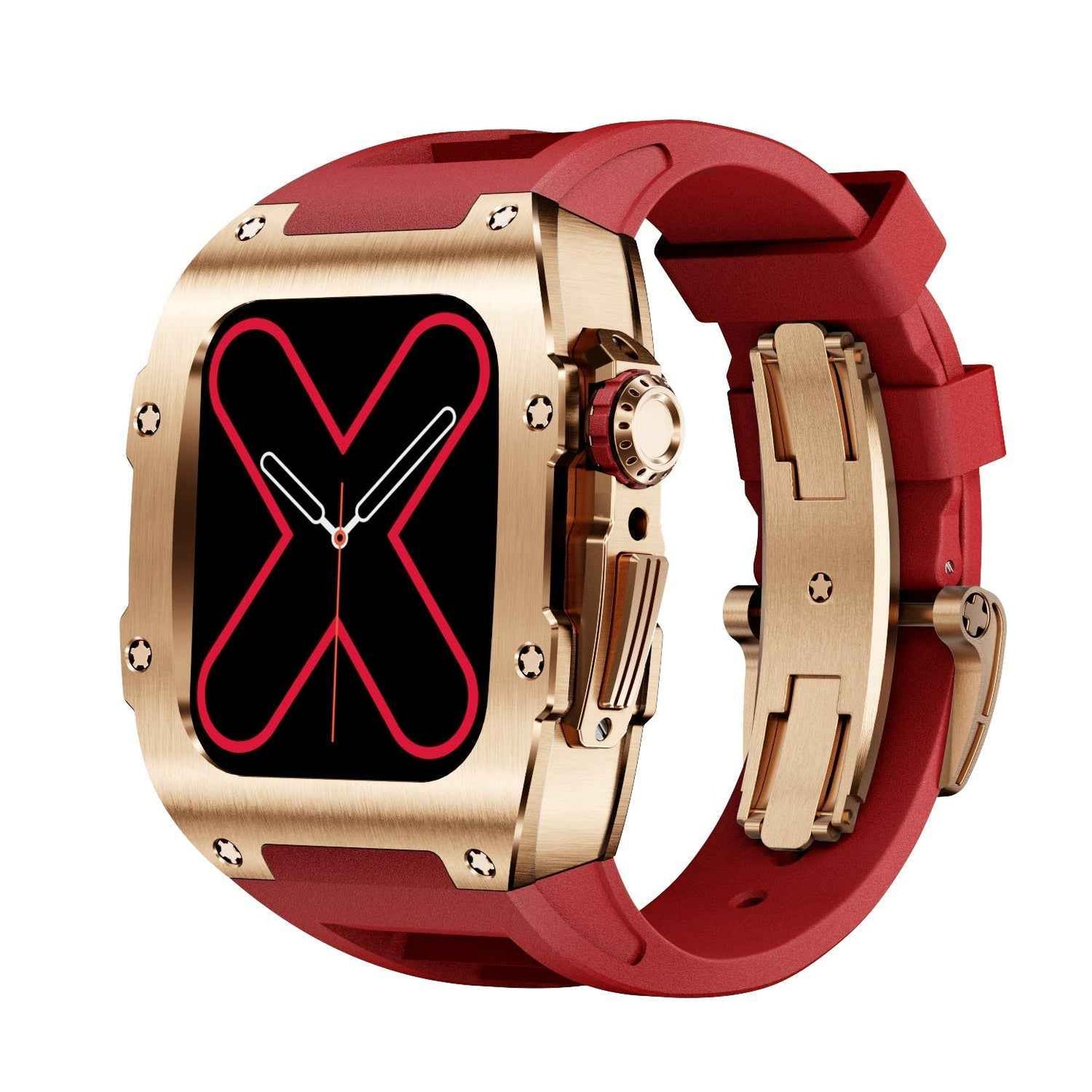 Daan - Gouden Luxe Case voor Apple Watch