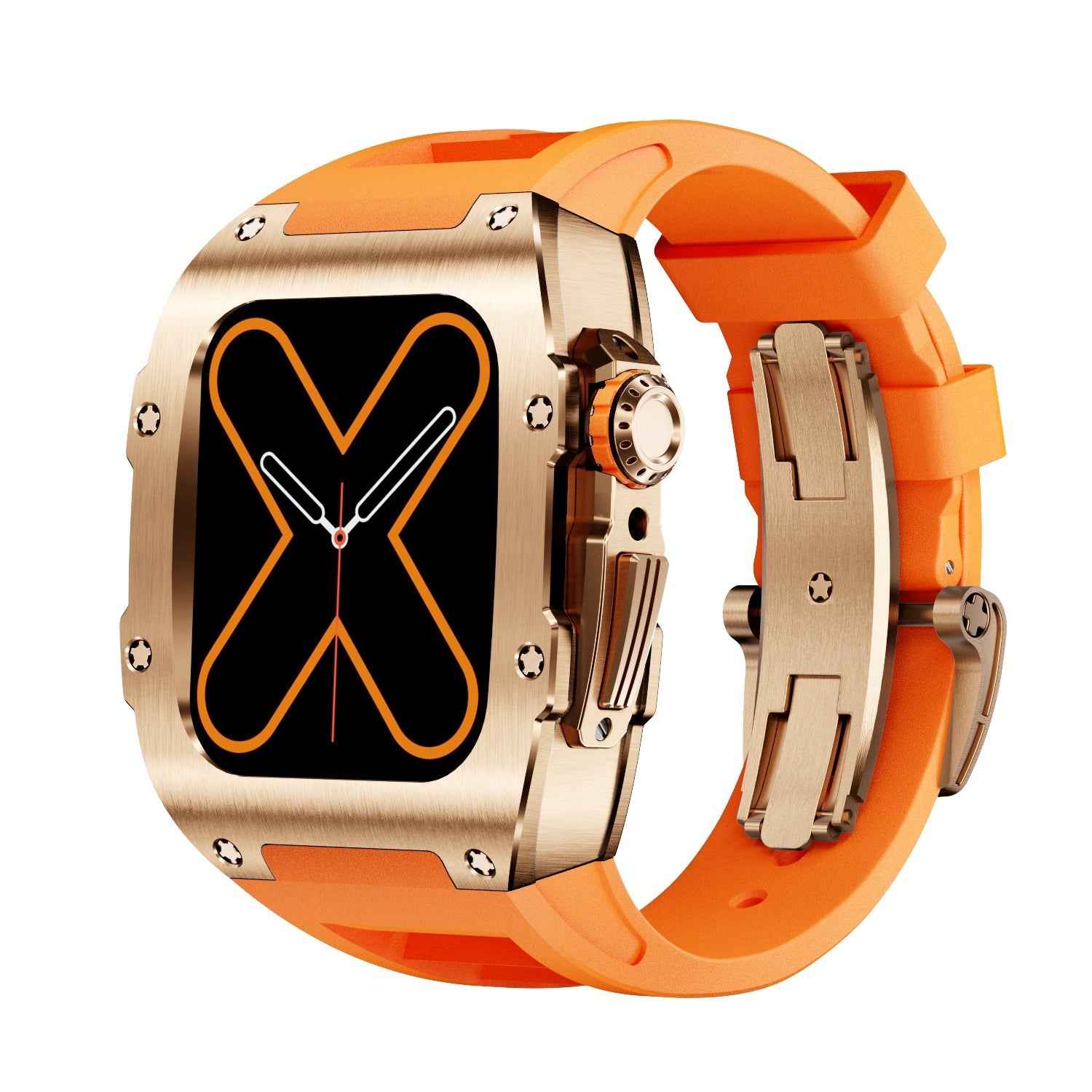Daan - Gouden Luxe Case voor Apple Watch