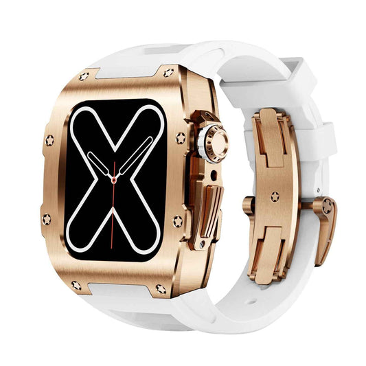 Daan - Gouden Luxe Case voor Apple Watch