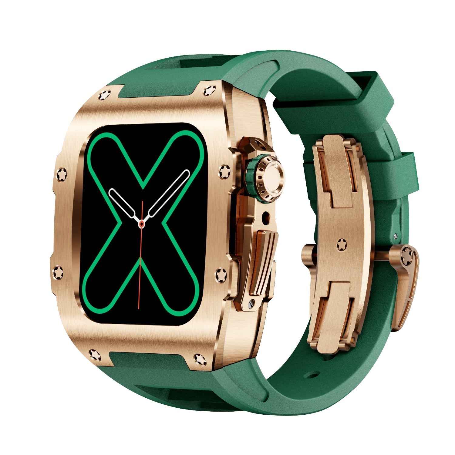 Daan - Gouden Luxe Case voor Apple Watch