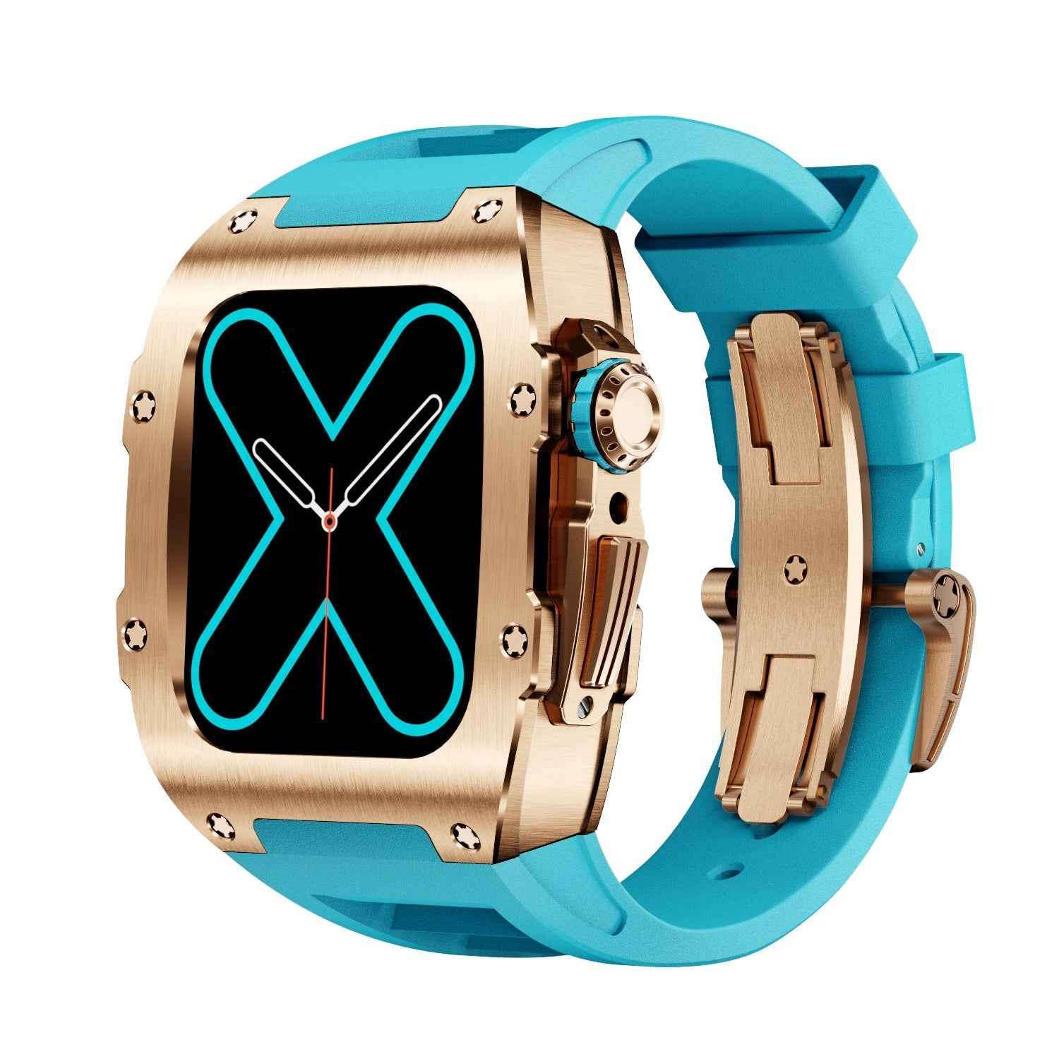 Daan - Gouden Luxe Case voor Apple Watch